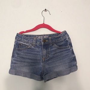 Girls Cherokee denim shorts